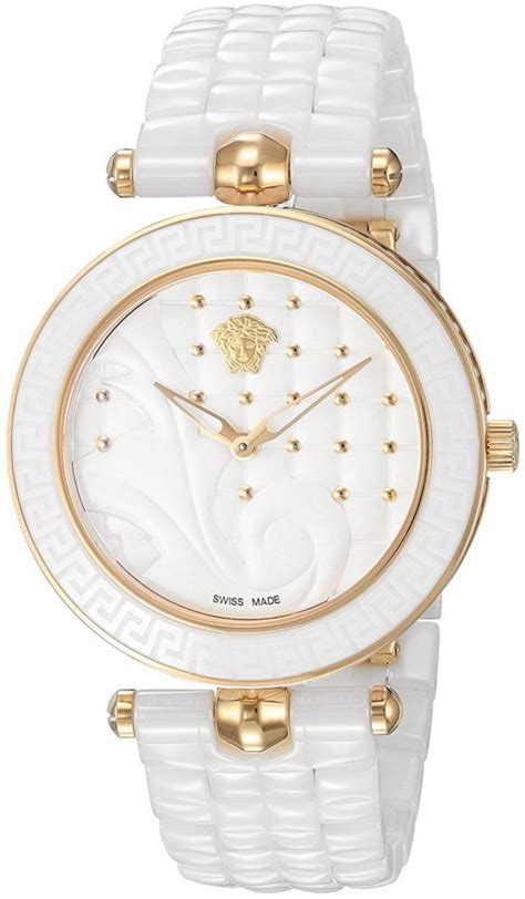 Versace Women's 'Vanitas' Swiss Quartz Stainless 